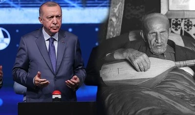 Cumhurbaşkanı Erdoğan, Sivaslı Ozan Veysel'i andı