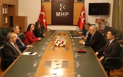 DEM Parti-MHP görüşmesi sona erdi