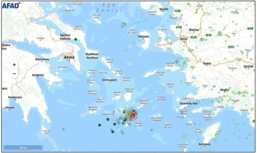 Ege Denizi Sallanıyor! Depremler 400'ün Üzerine Çıktı 