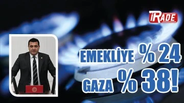 Emekliye % 24, Gaza % 38!