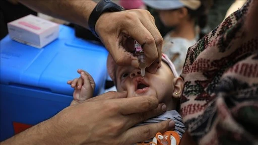 Gazze Şeridi'nde Çocuk Felci Aşılama Kampanyası Başlatıldı