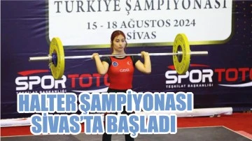 Halter Şampiyonası Sivas'ta Başladı