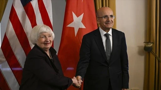 Hazine Bakanı Şimşek, Amerikalı mevkidaşı Yellen ile görüştü