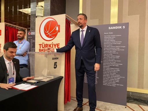 Hidayet Türkoğlu yeniden Türkiye Basketbol Federasyonu başkanı seçildi