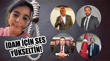 İdam İçin Ses Yükseltin!