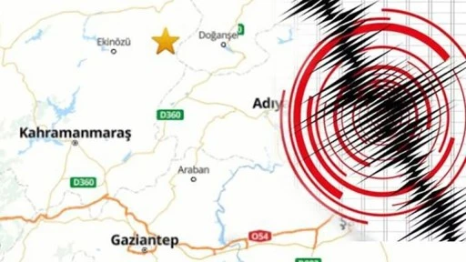 Kahramanmaraş'ta deprem