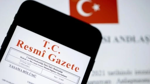 Kanun Resmi Gazete'de yayımlandı