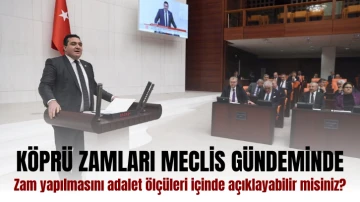 Köprü Zamları  Meclis Gündeminde