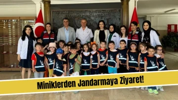 Miniklerden Jandarmaya Ziyaret! 