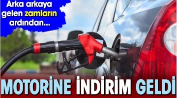 Motorine İndirim Geldi, Akaryakıtta Fiyat Değişti