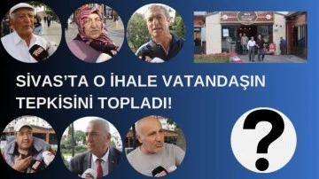 Sivaslı Vatandaşlar İhaleye Tepki Gösterdi! 