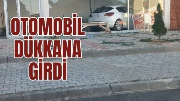 Otomobil Dükkana Girdi