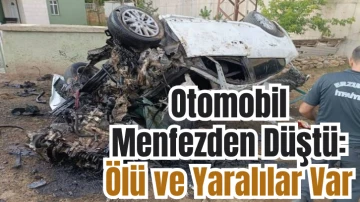 Otomobil Menfezden Düştü: Ölü ve Yaralılar Var