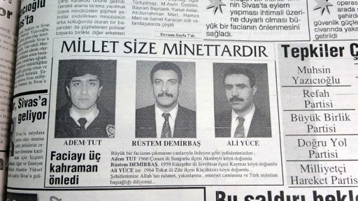 PKK, 28 Yıl Önce Sivas'ta Cumhuriyet Bayramı'nı Hedef Aldı