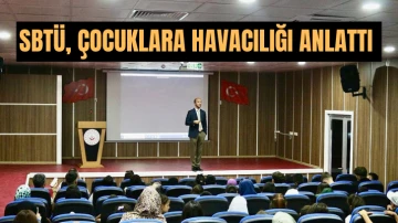 SBTÜ, Çocuklara Havacılığı Anlattı 