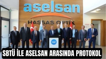 SBTÜ İle Aselsan Arasında Protokol