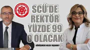 SCÜ’de Rektör Yüzde 99  O Olacak 