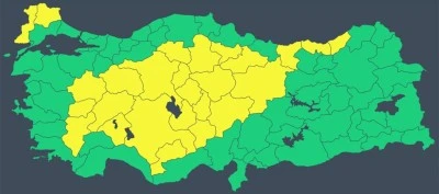 Sivas'a sarı kodlu uyarı! 