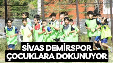 Sivas Demirspor Çocuklara Dokunuyor