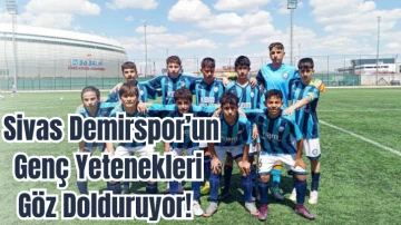  Sivas Demirspor’un Genç Yetenekleri Göz Dolduruyor! 