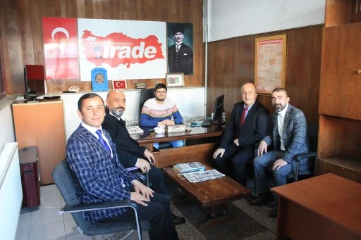 Sivas Muhtarlar Federasyonu Başkanı Erdal Yılmaz'dan Gazetemize Ziyaret!