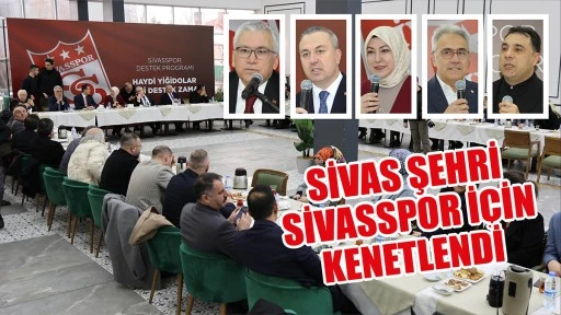 Sivas Şehri, Sivasspor İçin Kenetlendi