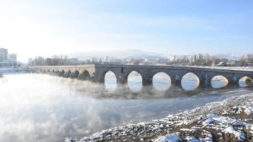 Sivas sıfırın altında 23 derece ile Türkiye'nin en soğuk ili oldu