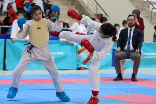 Sivas'ta 103 Sporcunun Katılımıyla Karate Şov! 