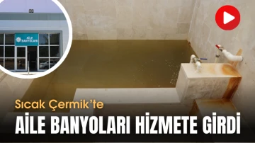 Sivas'ta Aile Banyoları  Hizmete Girdi