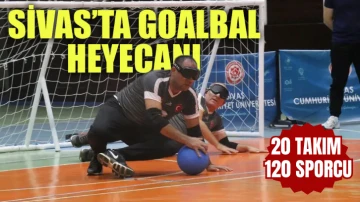 Sivas’ta Goalball heyecanı!