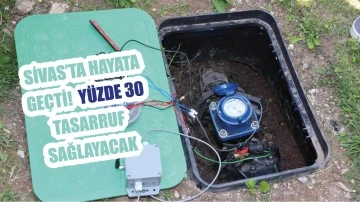 Sivas'ta Hayata Geçti! Yüzde 30 Tasarruf Sağlayacak