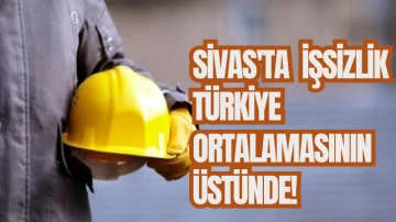 Sivas'ta İşsizlik Türkiye Ortalamasının Üstünde! 