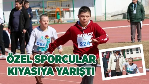 Sivas’ta Özel Sporcular Kıyasıya Yarıştı