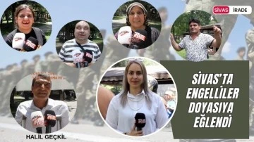 Sivas'ta Engelliler Doyasıya Eğlendi 