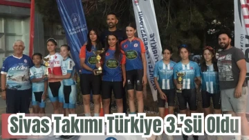 Sivas Takımı Türkiye 3.’sü Oldu