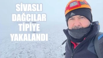 Sivaslı Dağcılar Tipiye Yakalandı!