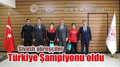 Sivaslı Güreşçiler Çorlu’da Türkiye Şampiyonu Oldu