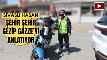 Sivaslı Hasan Şehir Şehir Gezip Gazze’yi Anlatıyor