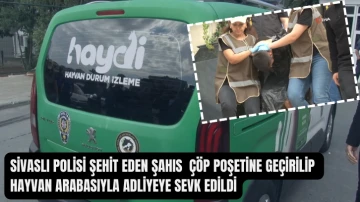 Sivaslı Polisi Şehit Eden Şahıs Çöp Poşetine Geçirilip Hayvan Arabasıyla Adliyeye Sevk Edildi