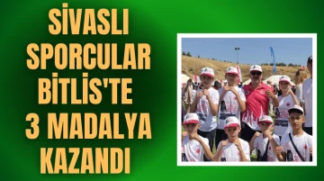 Sivaslı Sporcular Bitlis'te 3 Madalya Kazandı 