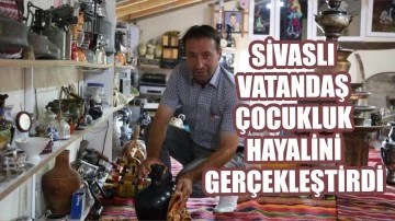 Sivaslı Vatandaş Çocukluk Hayalini Gerçekleştirdi 