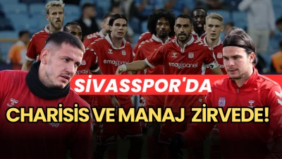 Sivasspor’da Charisis ve Manaj  zirvede!