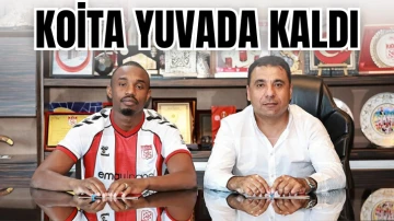 Sivasspor'da Koita Yuvada Kaldı