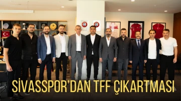 Sivasspor’dan TFF Çıkartması