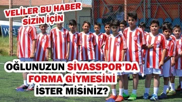 Sivasspor Futbol Okulunda Eğitimler Devam Ediyor