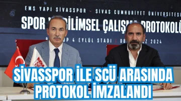 Sivasspor ile SCÜ Arasında Protokol İmzalandı