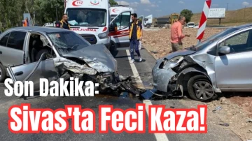 Son Dakika: Sivas'ta Feci Kaza!