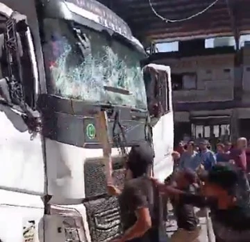 Suriye'de Türk Araçlarına Saldırı!