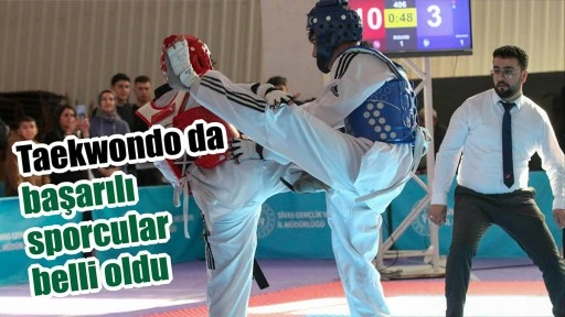 Taekwondo Da Başarılı Sporcular Seçildi