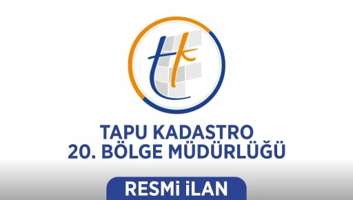 TAPU KADASTRO 20. BÖLGE MÜDÜRLÜĞÜ